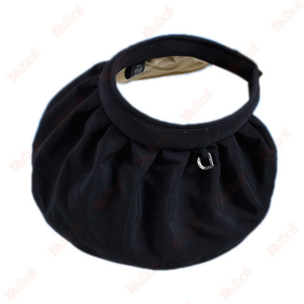 girl visor big eaves hat